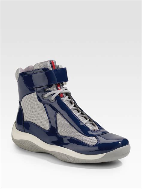 prada sneakers fur|prada high top sneakers women's.